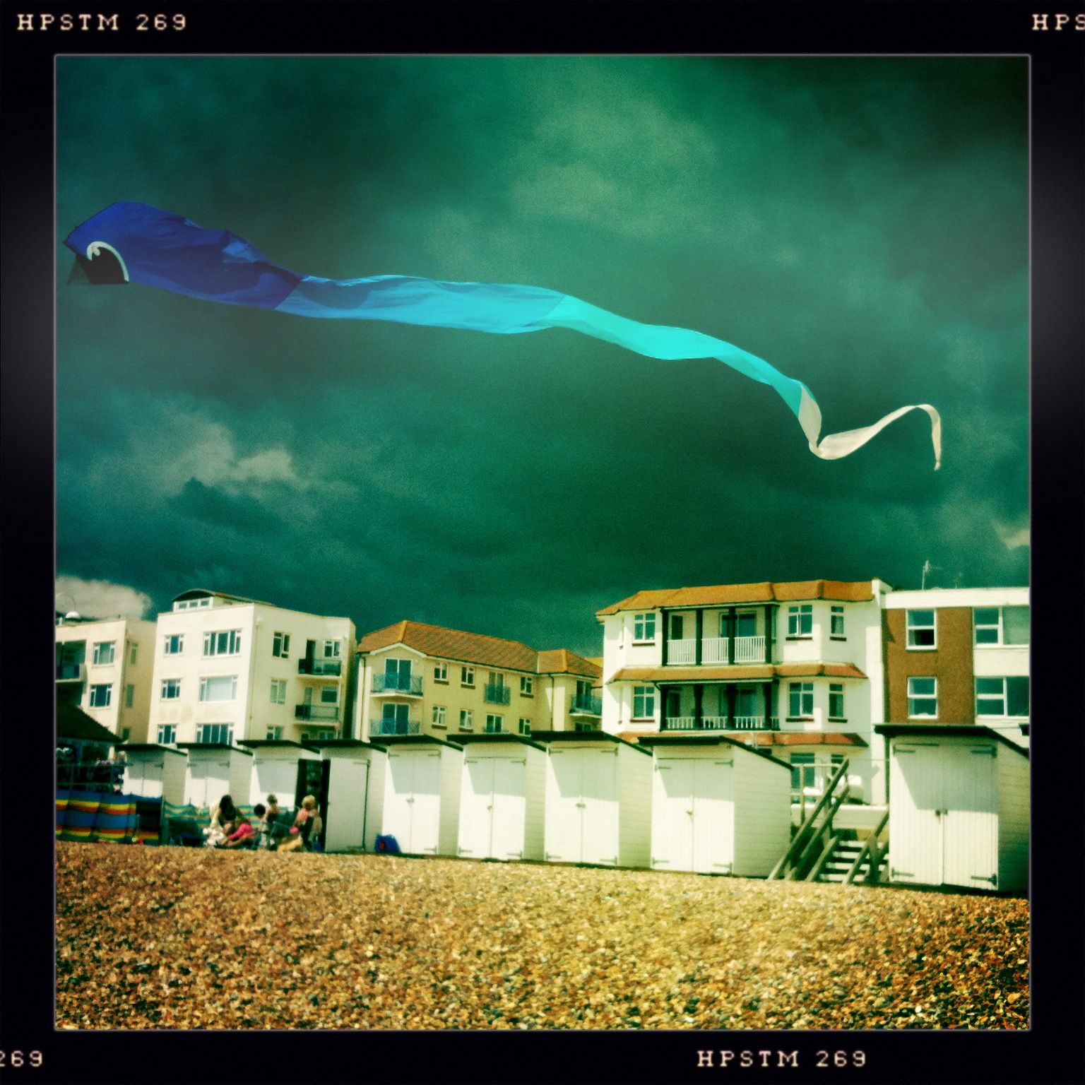 Kite Flying in a Storm - Bexhill